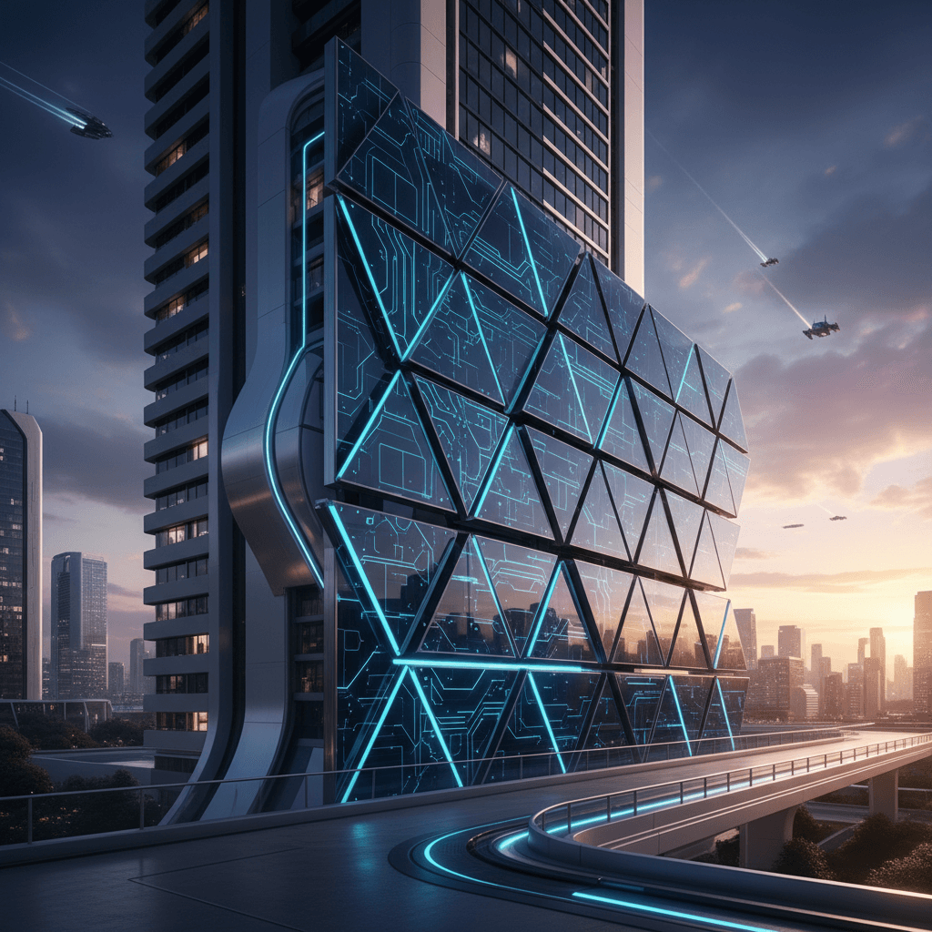 Futuristic Solar Panel